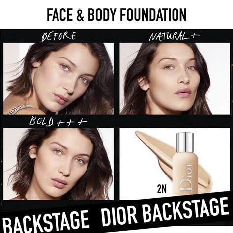 dior backstage erfahrung|Dior Backstage face and body.